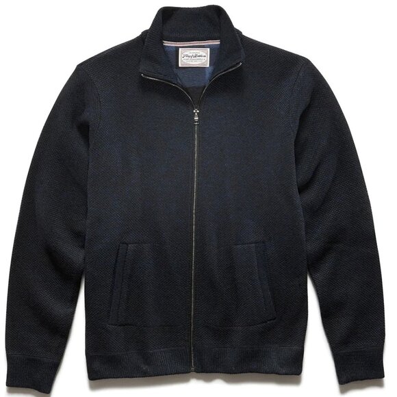 Flag & Anthem Navy/Black Fleece Lined Full-Zip Sweater...